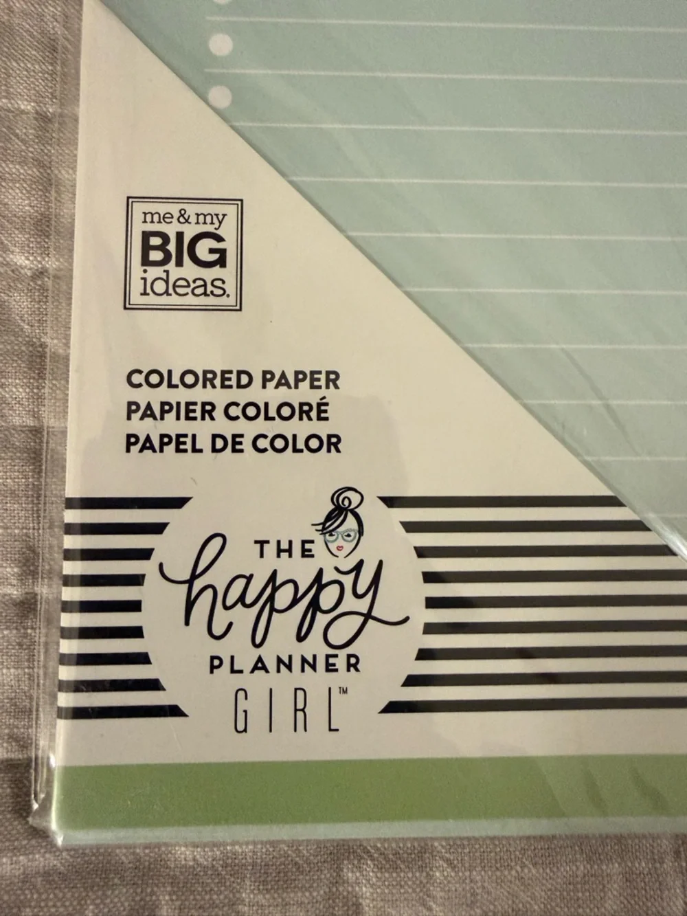 The Happy Planner All the Things Lined Paper - 40 Sheets - Paper Refill